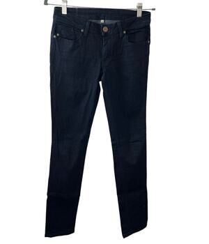 DYLAN GEORGE Blue Dark Wash Cotton Blend Low-Rise Skinny Denim Jeans Size 28